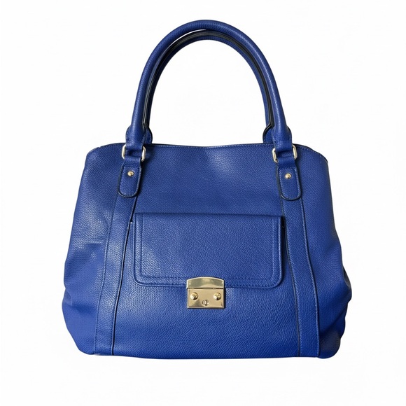 Merona Cobalt Blue Satchel - Picture 2 of 5